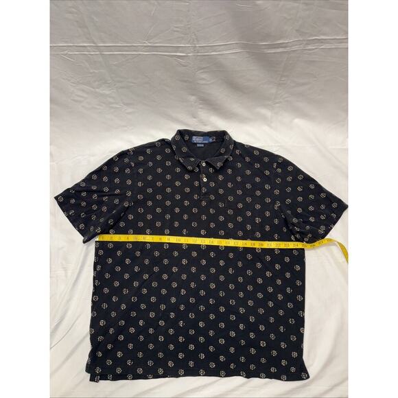 VTG Men’s Ralph Lauren Polo Black Size:2XL - Picture 3 of 7